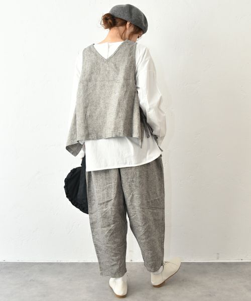 ista-ire｜2WAYサイドリボンベスト [[3603-4820]][C]