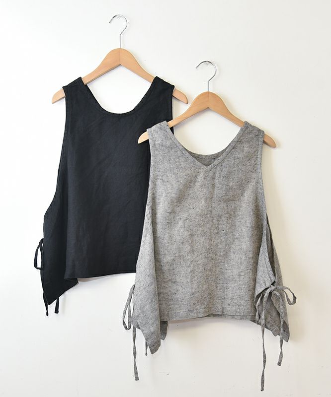  ista-ire｜2WAYサイドリボンベスト [[3603-4820]][C]