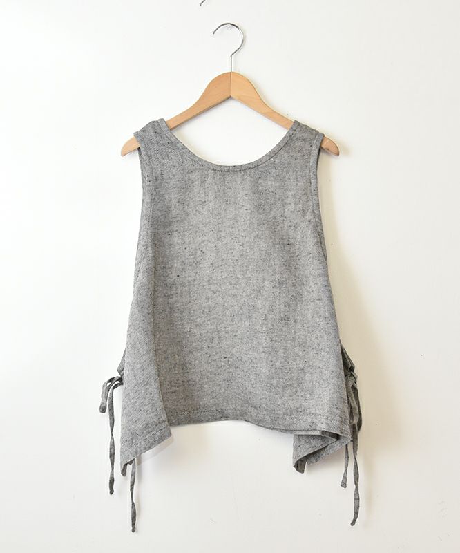  ista-ire｜2WAYサイドリボンベスト [[3603-4820]][C]