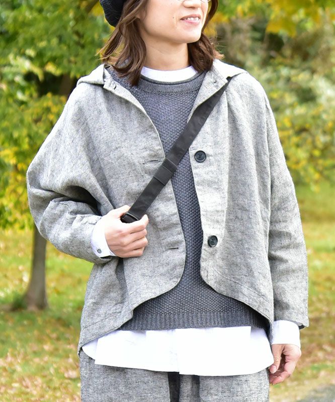 ista-ire｜フードバルーンジャケット [[3603-4830]][C]