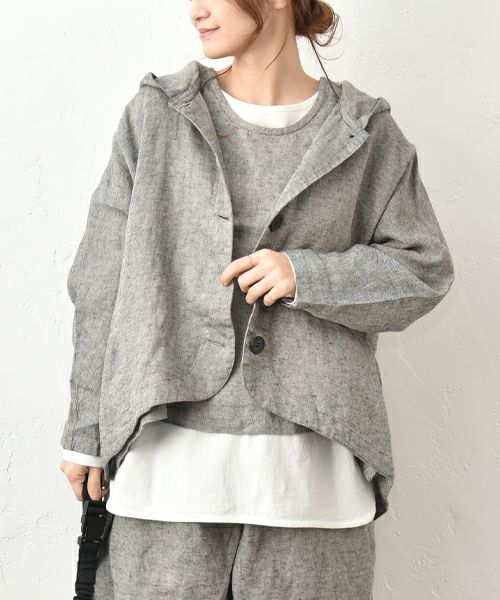 ista-ire｜フードバルーンジャケット [[3603-4830]][C]