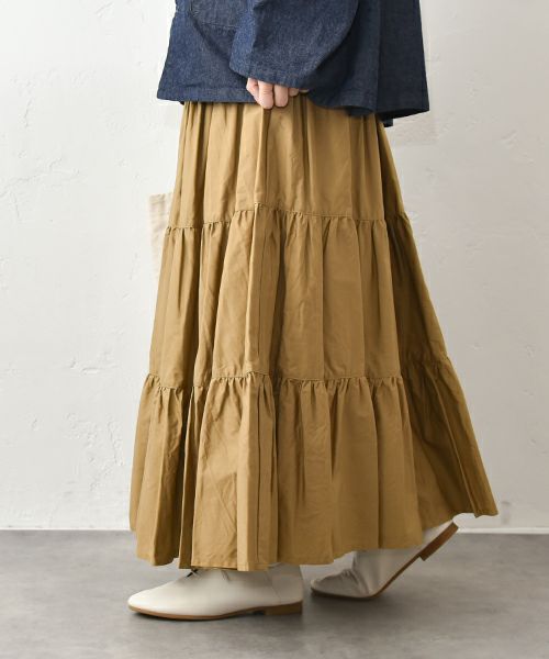 No18｜ティアードスカート [[H25019]][C]
