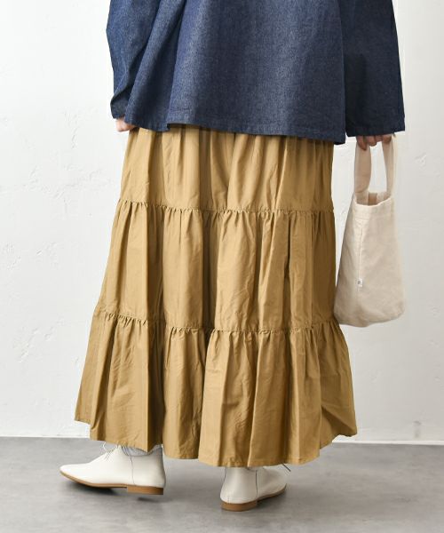 No18｜ティアードスカート [[H25019]][C]