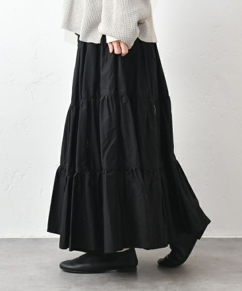 No18｜ティアードスカート [[H25019]][C]