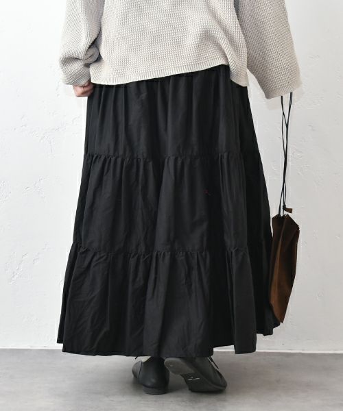 No18｜ティアードスカート [[H25019]][C]