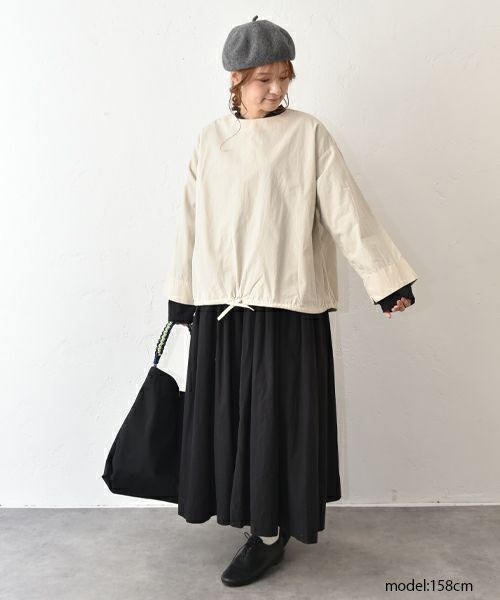 ichi｜コットンブロードプルオーバー [[250703]][C]