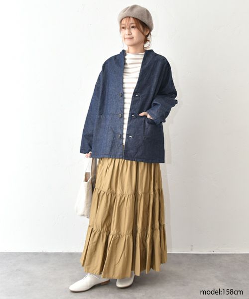 No18｜デニムジャケット [[CE1JK240903D]][C]