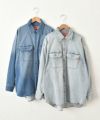 UNIVERSAL　OVERALL｜ニットデニムシャツ [[U2612108]][C]