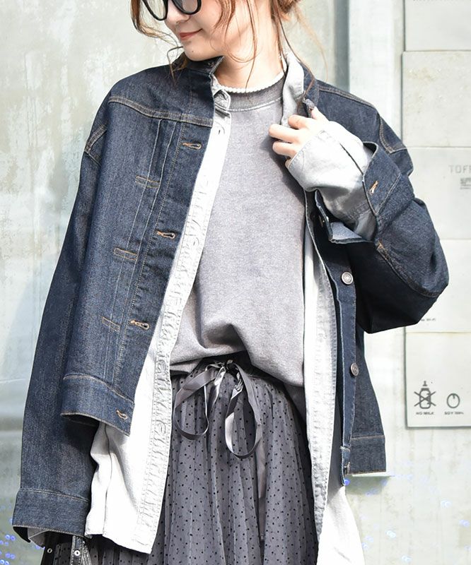  HUMS｜ピグメントカットソー [[800352]][C]