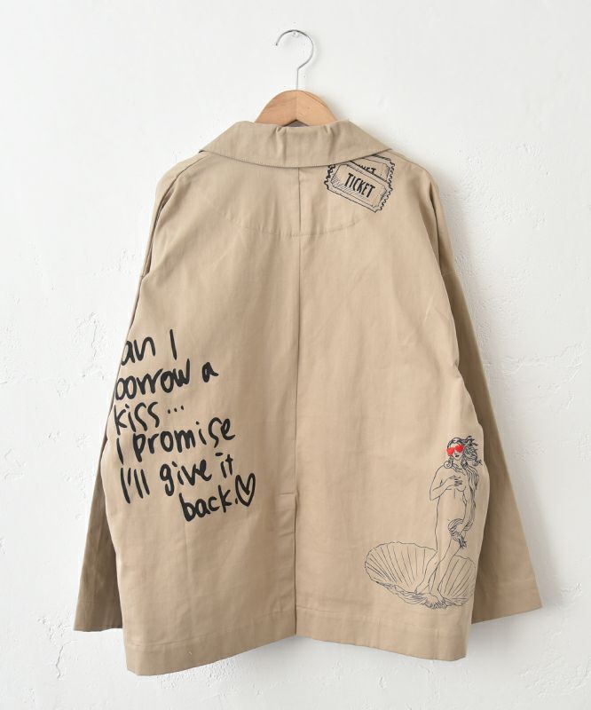 Manic Monday｜ドローイングジャケット [[5W66004E]][C]