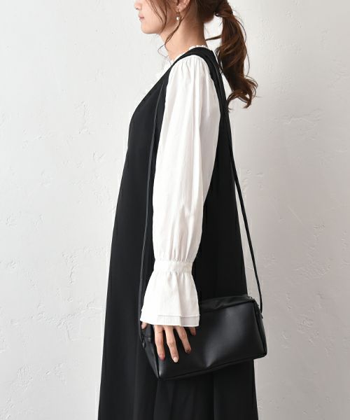 un cinq｜Cotton 100/2Broad Frill Pullover [[U26-18]][C]