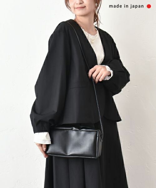 un cinq｜PU Square Shoulder Bag [[U26-30]][C]