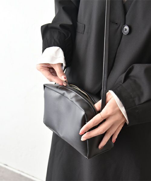 un cinq｜PU Square Shoulder Bag [[U26-30]][C]