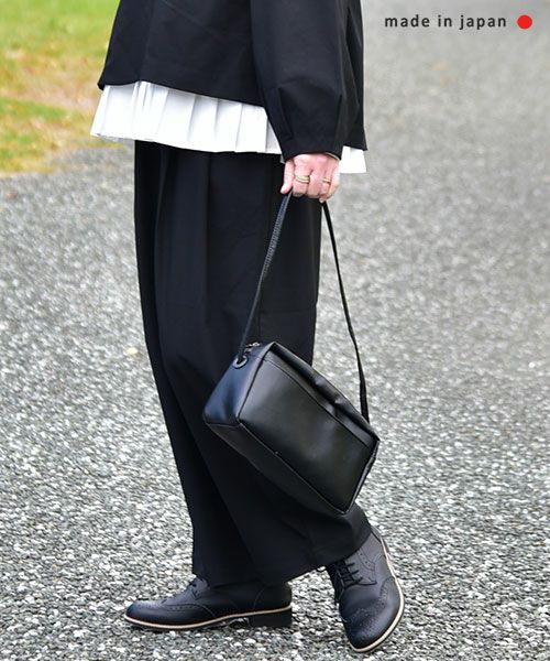 un cinq｜PU Square Shoulder Bag [[U26-30]][C]