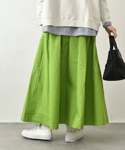 her.｜タックギャザースカート [[MT2508YJ-0115]][C]her.｜タックギャザースカート [[MT2508YJ-0115]][C]