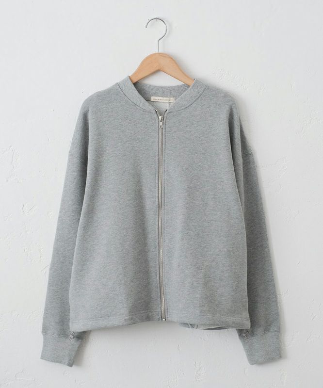 Gives a sense of fullment｜袖バルーンジップブルゾン [[854323]][C]