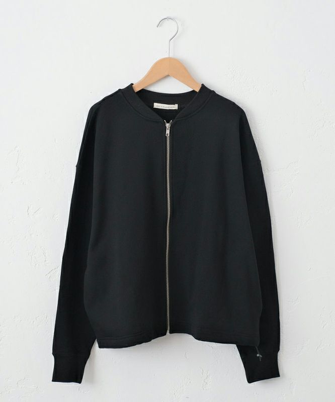 Gives a sense of fullment｜袖バルーンジップブルゾン [[854323]][C]