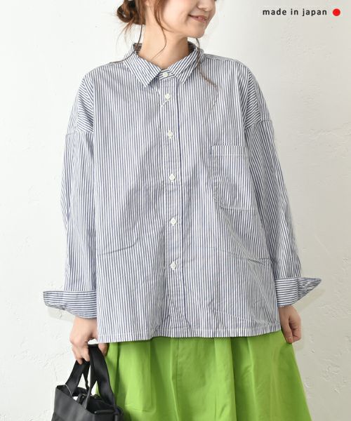 prit｜レギュラーカラービックシャツ [[P81642]][C]