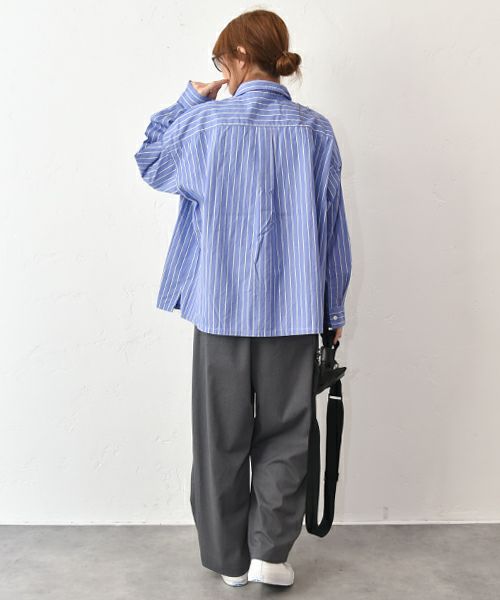 prit｜レギュラーカラービックシャツ [[P81642]][C]