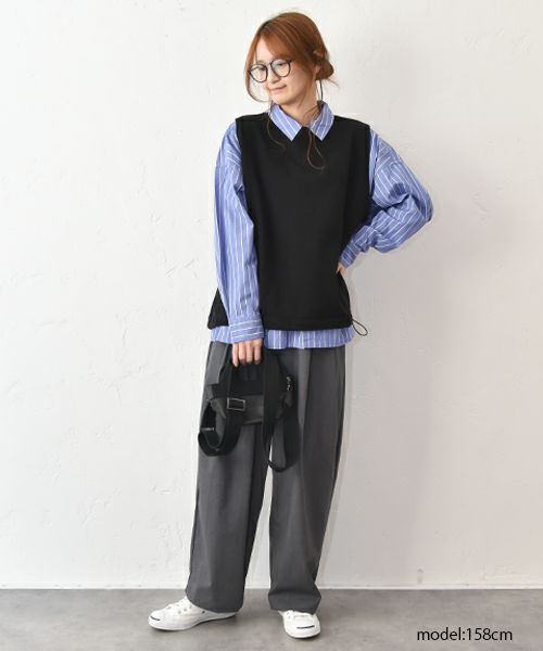 prit｜レギュラーカラービックシャツ [[P81642]][C]