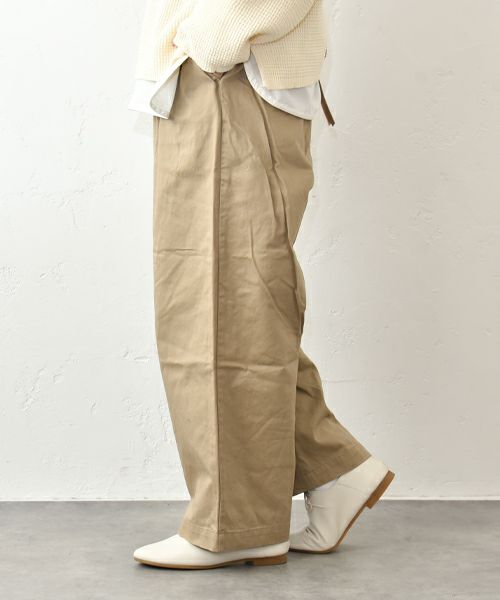 No18｜イージーストレートパンツ [[19073]][C]
