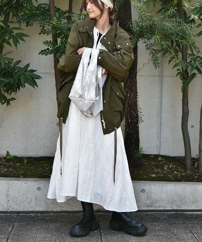 HUMS｜コットンレースワンピース [[HUM-070]][C]