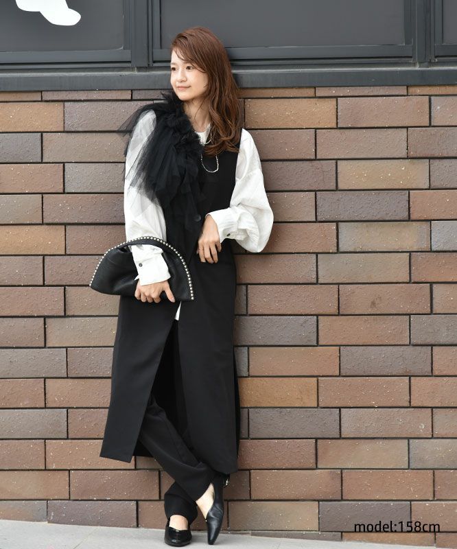 HUMS｜タックデザインシャツ [[HUM-046]][C]