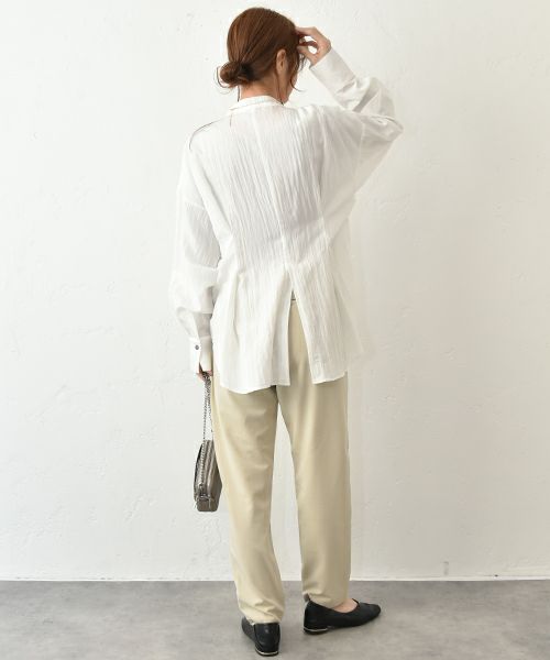 HUMS｜タックデザインシャツ [[HUM-046]][C]