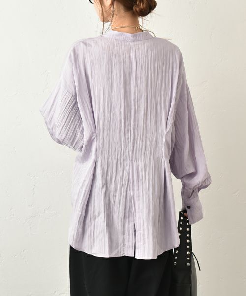 HUMS｜タックデザインシャツ [[HUM-046]][C]