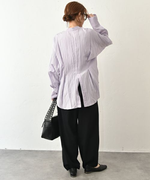 HUMS｜タックデザインシャツ [[HUM-046]][C]