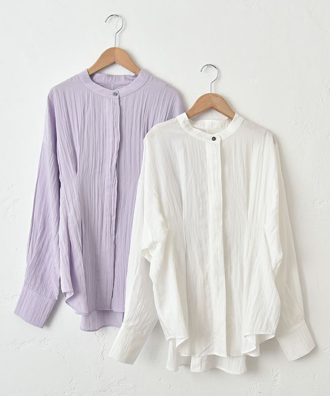  HUMS｜タックデザインシャツ [[HUM-046]][C]