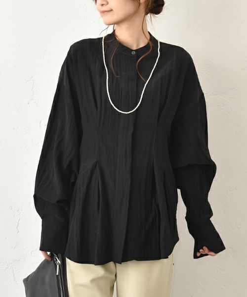 HUMS｜タックデザインシャツ [[HUM-046]][C]