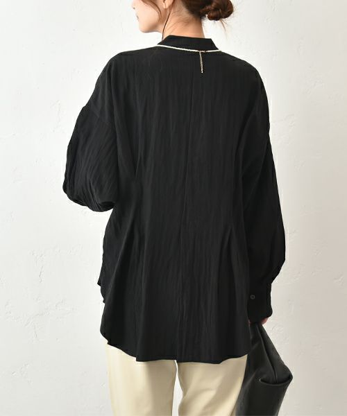 HUMS｜タックデザインシャツ [[HUM-046]][C]