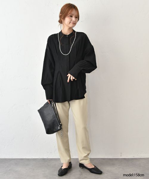 HUMS｜タックデザインシャツ [[HUM-046]][C]