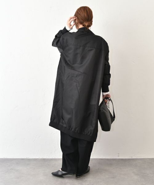 HUMS｜異素材切り替えコート [[HUM-042]][C]