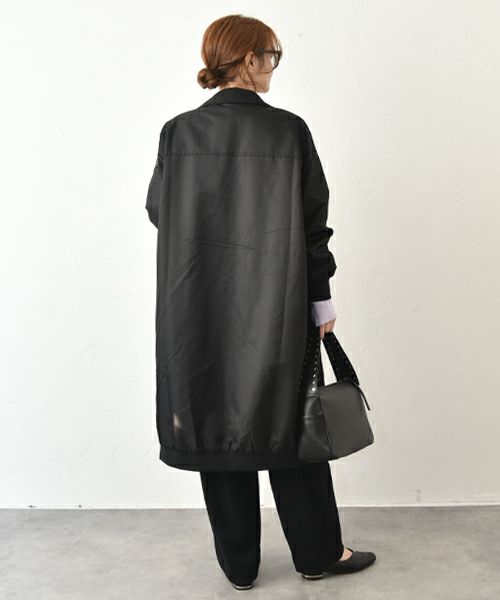 HUMS｜異素材切り替えコート [[HUM-042]][C]