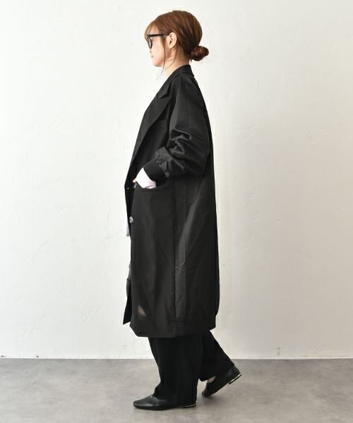 HUMS｜異素材切り替えコート [[HUM-042]][C]