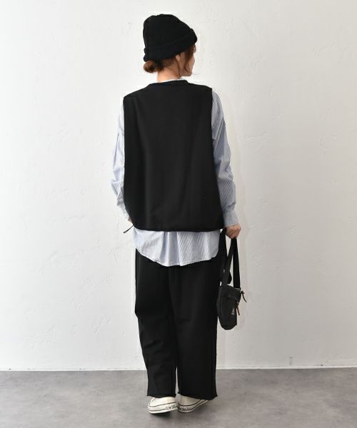 her.｜カットオフスウェットパンツ [[131319H]][C]