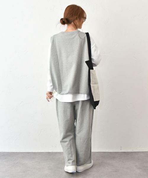 her.｜カットオフスウェットパンツ [[131319H]][C]