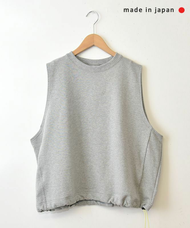  her.｜アジャスター付きスウェットベスト [[131333H]][C]