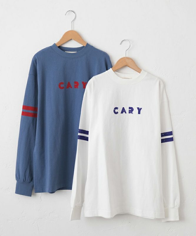 Gives a sense of fullment｜フロッキープリントロンTee [[861121]][C]