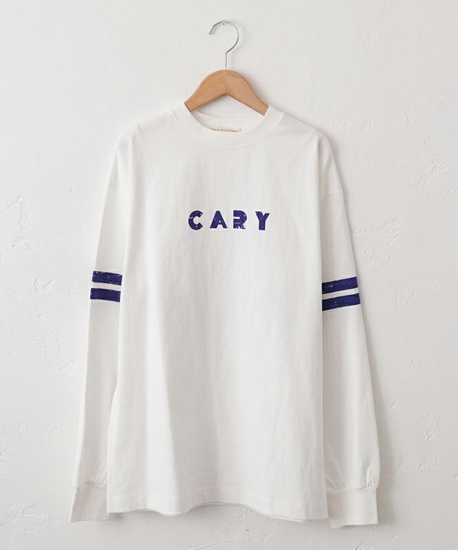 Gives a sense of fullment｜フロッキープリントロンTee [[861121]][C]