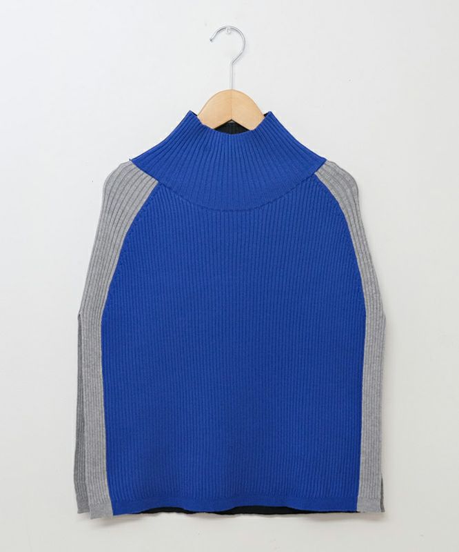 HUMS｜2wayニットポンチョ [[MT-0468]][C]