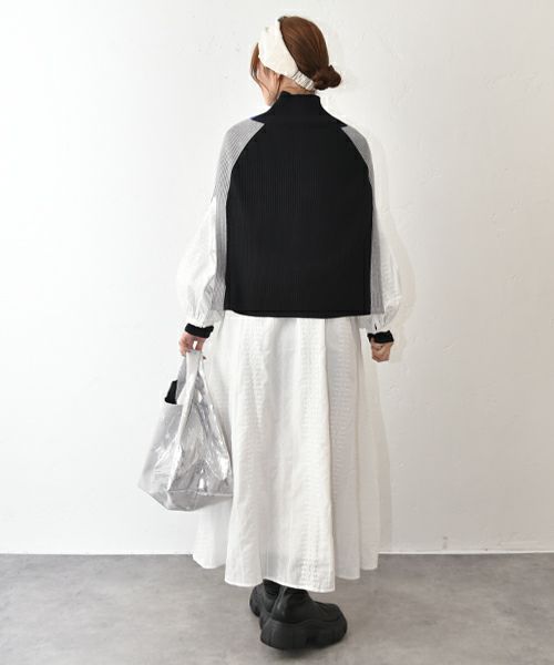 HUMS｜2wayニットポンチョ [[MT-0468]][C]