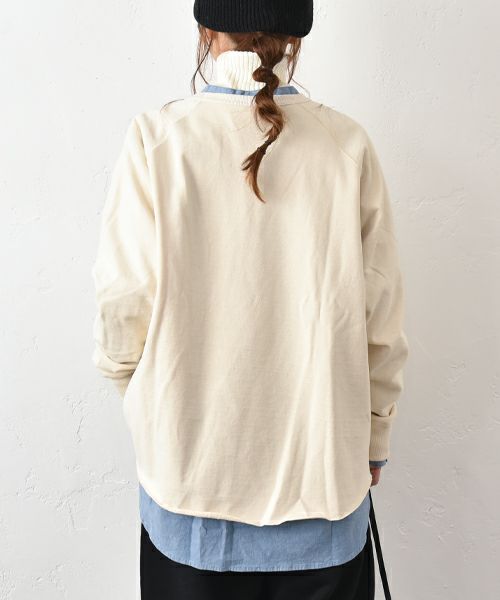 her.｜USドライコットン　ラグランスウェットカットソー [[131292H]][C]