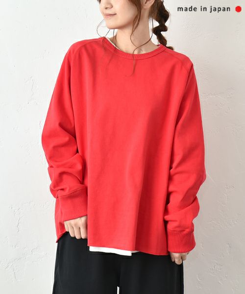 her.｜USドライコットン　ラグランスウェットカットソー [[131292H]][C]