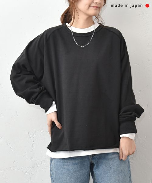 her.｜USドライコットン　ラグランスウェットカットソー [[131292H]][C]