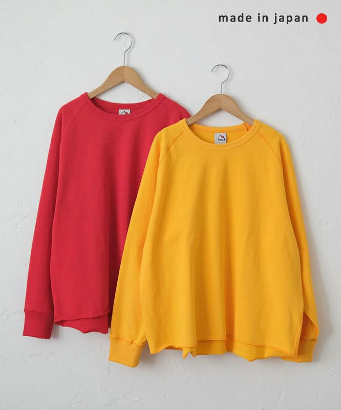 her.｜USドライコットン　ラグランスウェットカットソー [[131292H]][C]