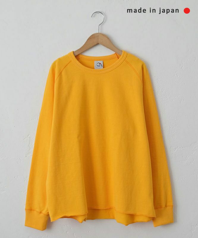  her.｜USドライコットン　ラグランスウェットカットソー [[131292H]][C]