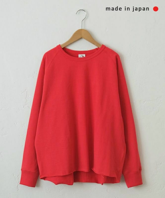  her.｜USドライコットン　ラグランスウェットカットソー [[131292H]][C]